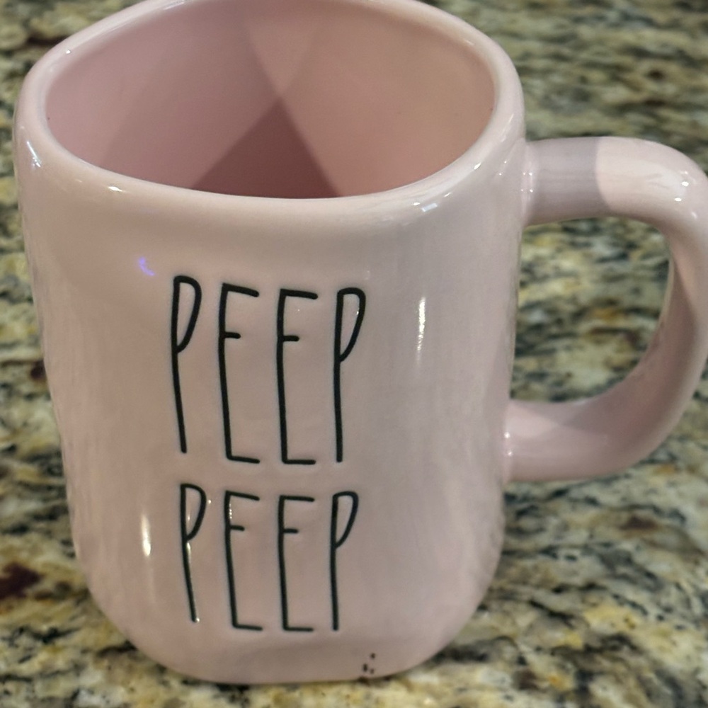 Rae Dunn PEEP PEEP mug
